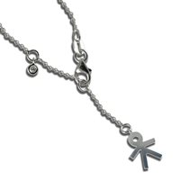 Collana Gemoro Donna in Oro bianco Diamante PB1491BIA - PB1491BIA